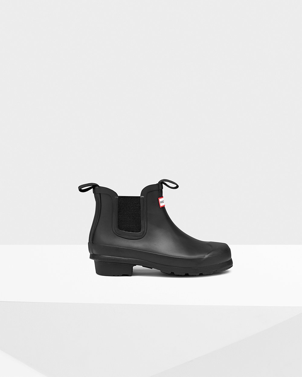 Chelsea Boots Kinderen - Hunter Original Big - Zwart - 89ASQVZBW